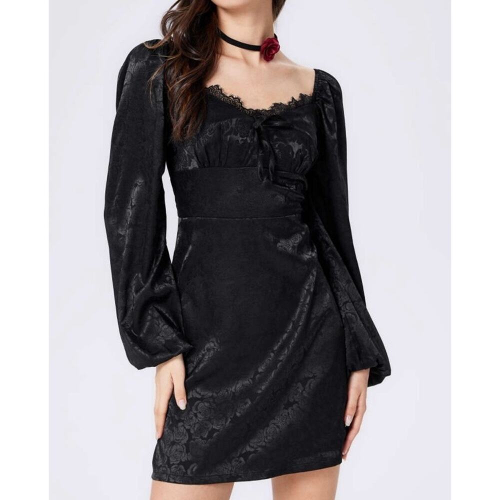 JACQUARD SWEETHEART LACE Women size Medium